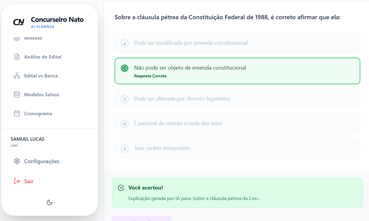 Ligue o Piloto Automático